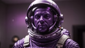 Purple Astronaut Purple Astronaut