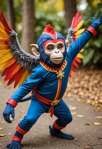 Monkey Superhero Monkey Superhero