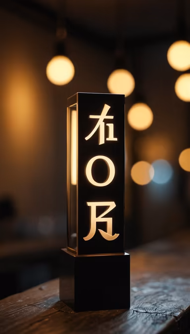 Illuminated Sign Illuminated Sign