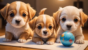 Puppy Trio Puppy Trio