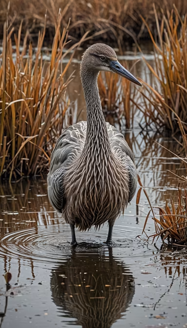 Heron in the Marsh