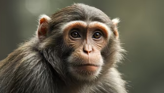 Monkey Portrait Monkey Portrait