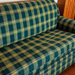 Vintage Plaid Couch Vintage Plaid Couch