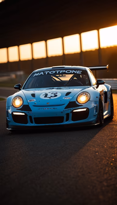 Racing at Dusk Racing at Dusk