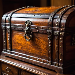 Antique Treasure Chest Antique Treasure Chest