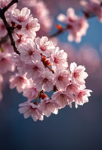 Cherry Blossoms in Bloom