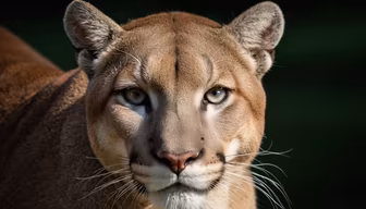Mountain Lion Stare Mountain Lion Stare
