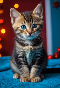 Holiday Kitten