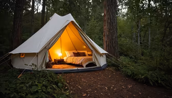 Glamping in the Woods Glamping in the Woods