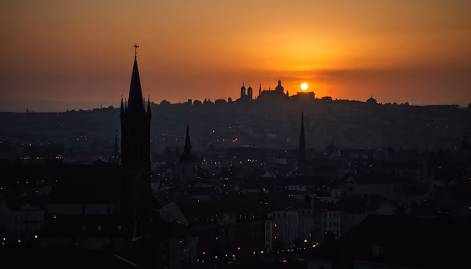 Prague at Dusk