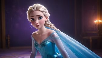 Elsa's Enchanting Gaze Elsa's Enchanting Gaze
