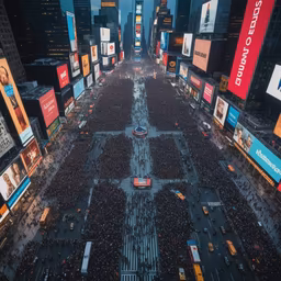 Times Square Gathering Times Square Gathering