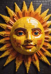 Mosaic Sun Mosaic Sun