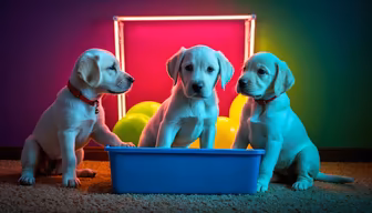 Puppy Trio Puppy Trio