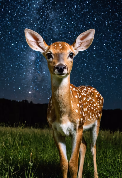Stargazing Fawn