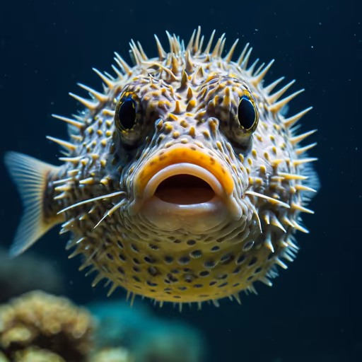 Pufferfish Stare