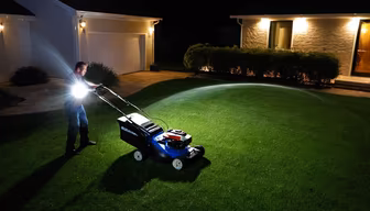 Night Mowing Night Mowing