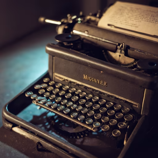 Vintage Typewriter