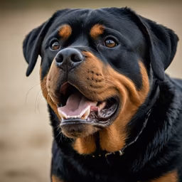 Rottweiler's Smile Rottweiler's Smile