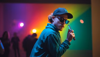 Vibing at the Party Vibing at the Party