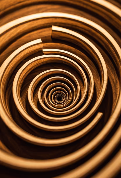 Wooden Spiral