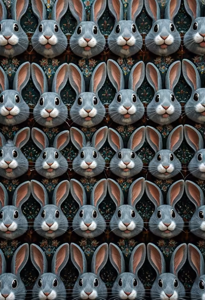 A Crowd of Bunnies