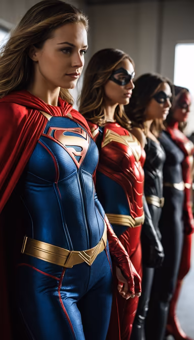 Superhero Lineup Superhero Lineup