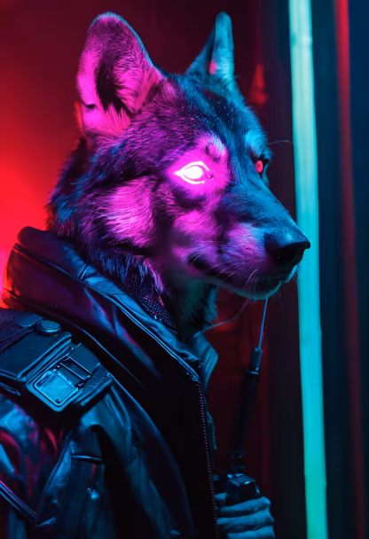 Cyberpunk Canine Cyberpunk Canine