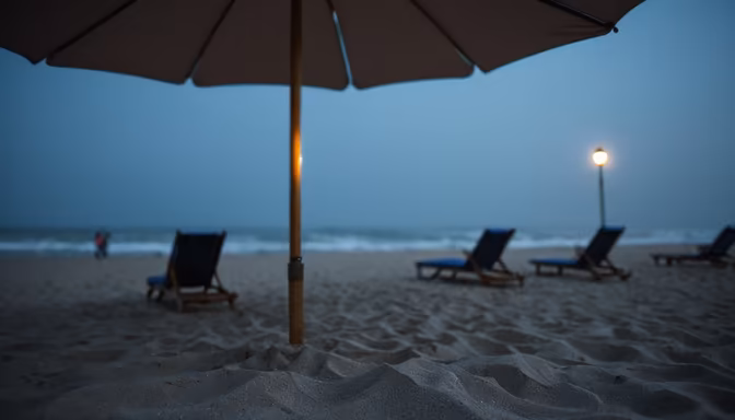 Evening Beach Serenity