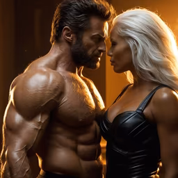 Intense Staredown