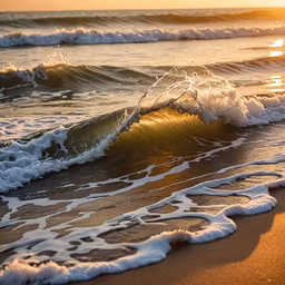 Golden Hour Waves Golden Hour Waves