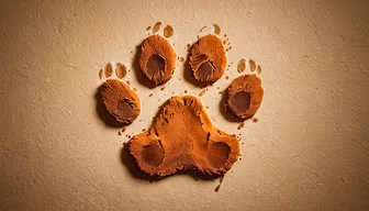 Muddy Paw Print Muddy Paw Print