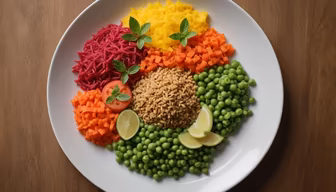 Rainbow Plate Rainbow Plate