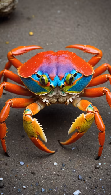 Colorful Crab Colorful Crab