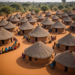 African Village Life African Village Life