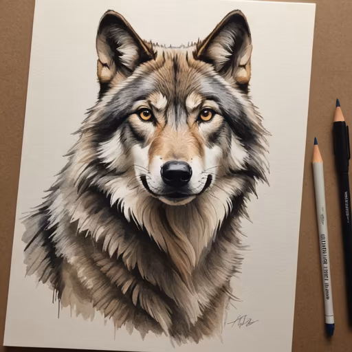 Wolf Portrait