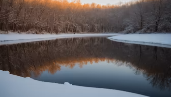 Winter's Reflection