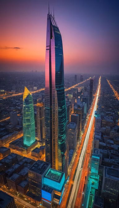 Cityscape at Dusk Cityscape at Dusk