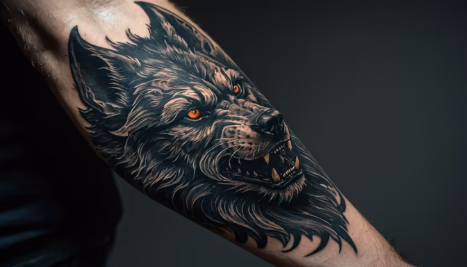 Wolf Tattoo