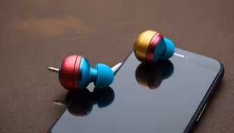 Earbuds on Display Earbuds on Display
