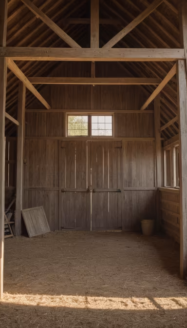 Rustic Barn Interior Rustic Barn Interior