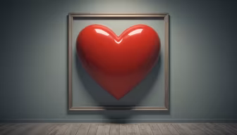 Heart in a Frame Heart in a Frame