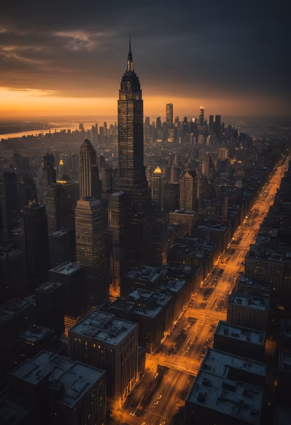 City at Dusk City at Dusk