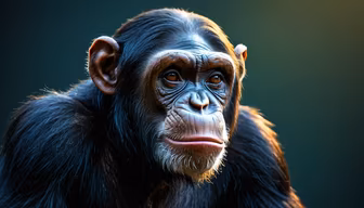 Thoughtful Chimpanzee