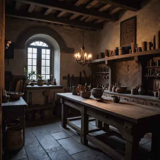 Rustic Kitchen Charm