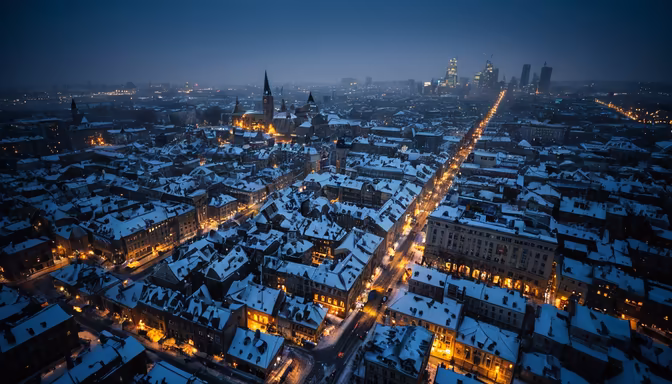 Winter Cityscape