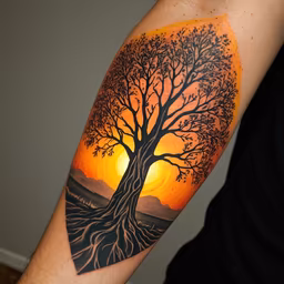 Sunset Tree Sunset Tree