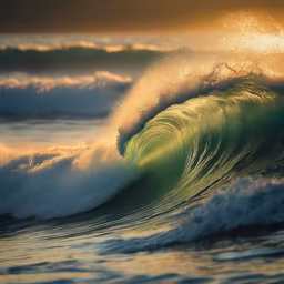 Golden Hour Wave Golden Hour Wave