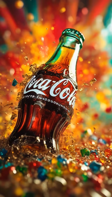 Coca-Cola Burst Coca-Cola Burst
