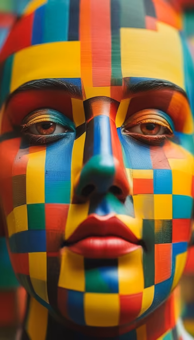 Kaleidoscope Face